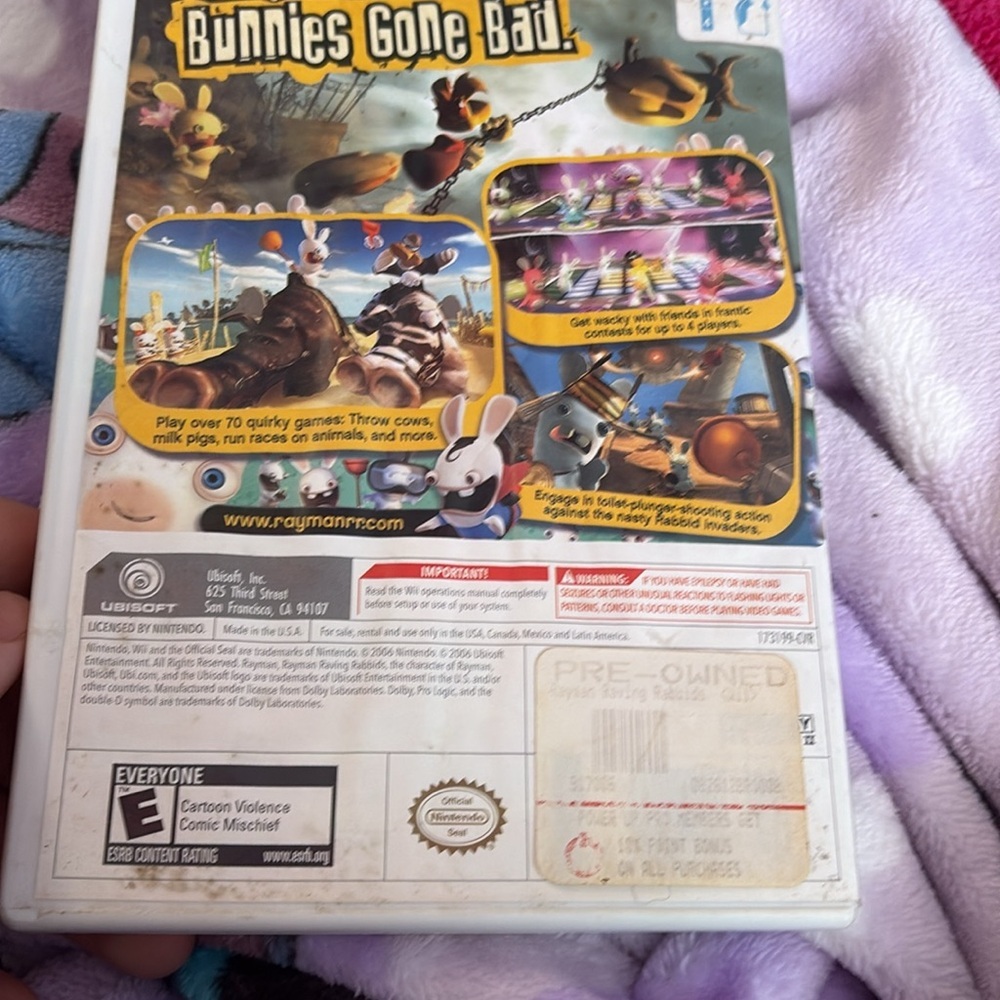 Rayman Raving Rabbids Wii Game - Picture 4 of 4